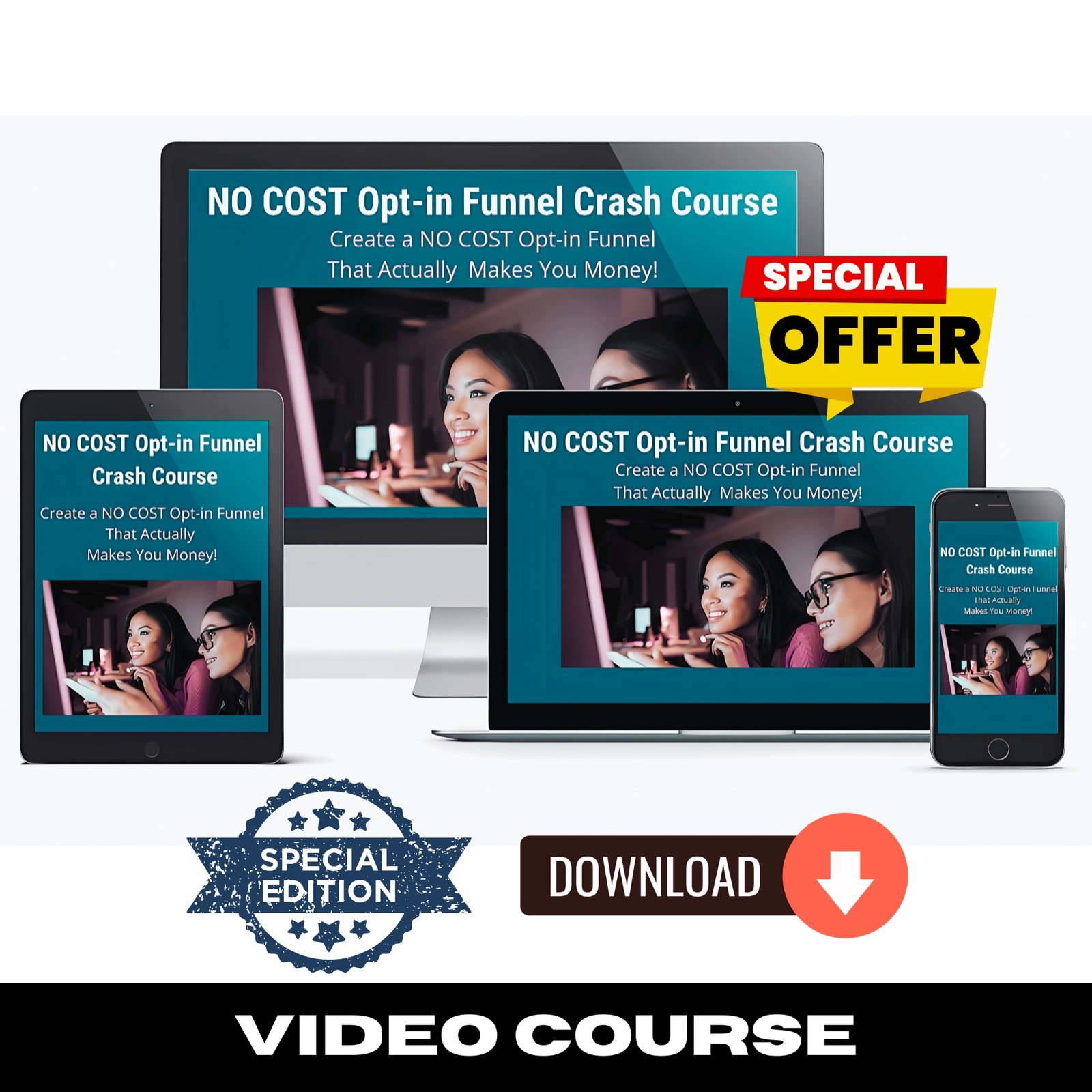 No Cost Opt-in Funnel Crash Course (Video Training)