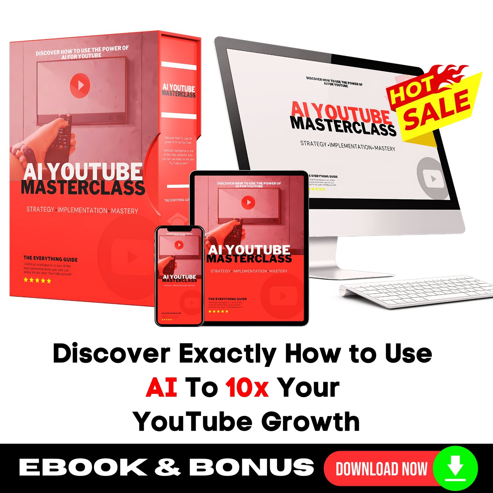 AI Youtube Masterclass - eBook