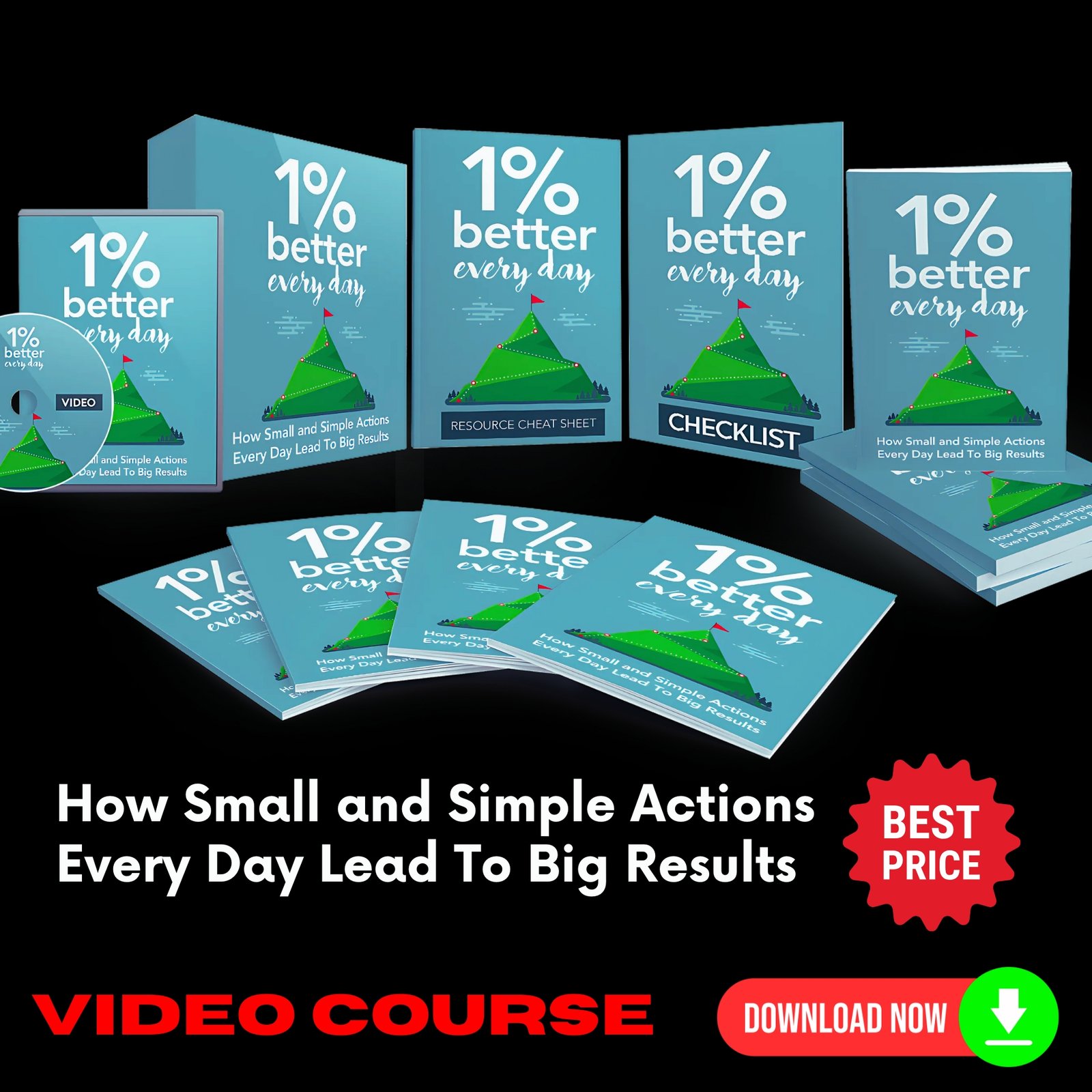 1% Better Every Day Upgrade Package (Video Course)